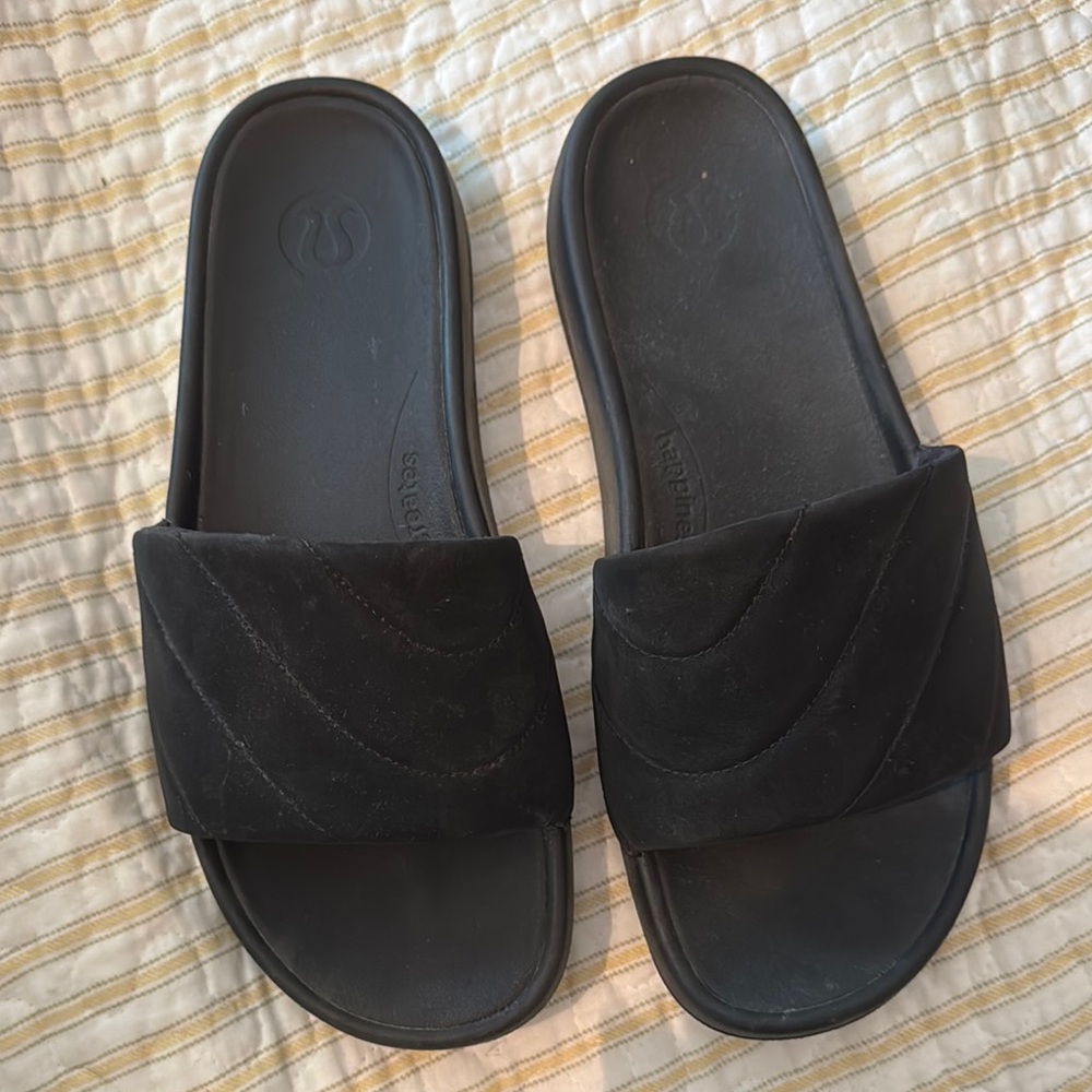lululemon athletica Black Sandals